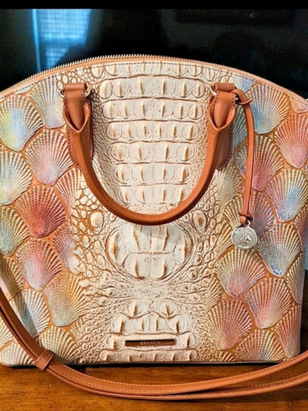 Brahmin Large Duxbury Satchel Multicolor